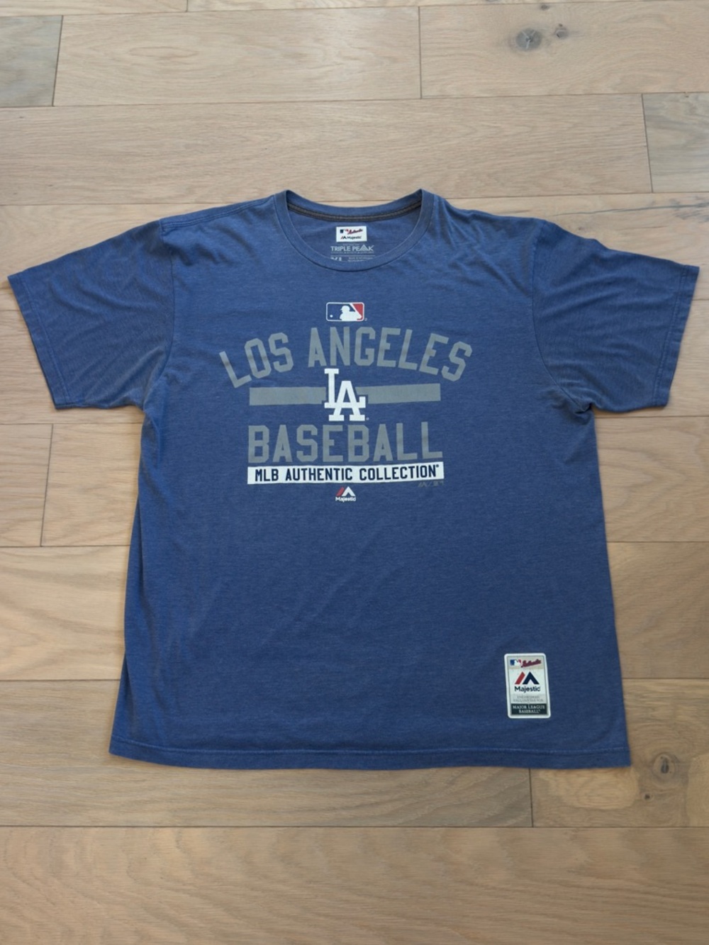 Majestic Los Angeles LA Baseball MLB short sleeve T-Shirt tee size XL